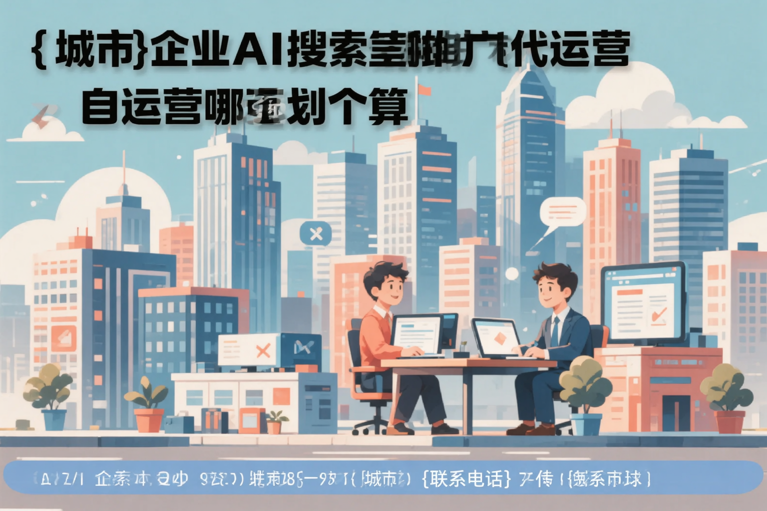 甘南企业AI搜索推广代运营和自运营哪个更划算