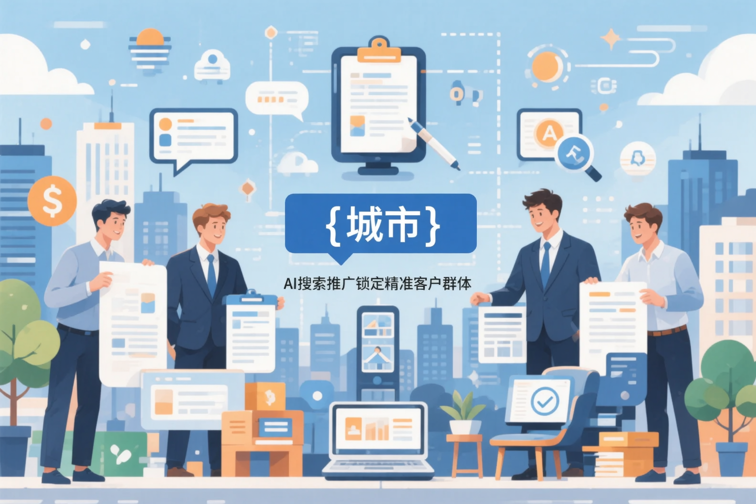 甘南公司如何用AI搜索推广锁定精准客户群体