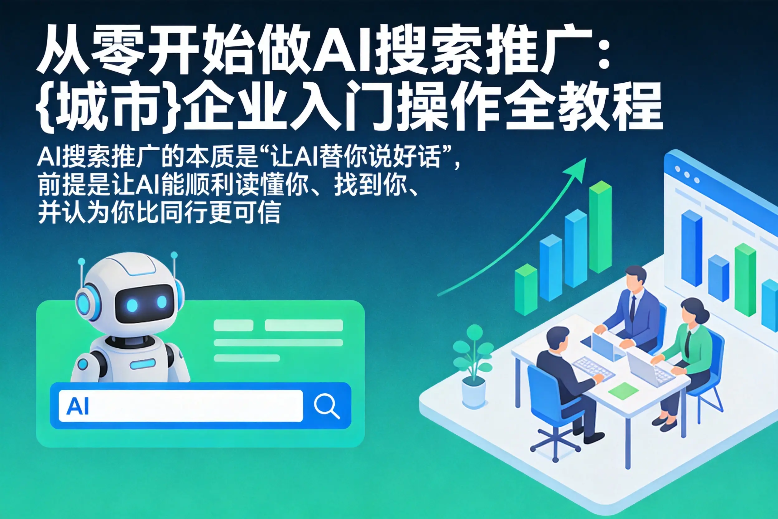 从零开始做AI搜索推广:甘南企业入门操作全教程