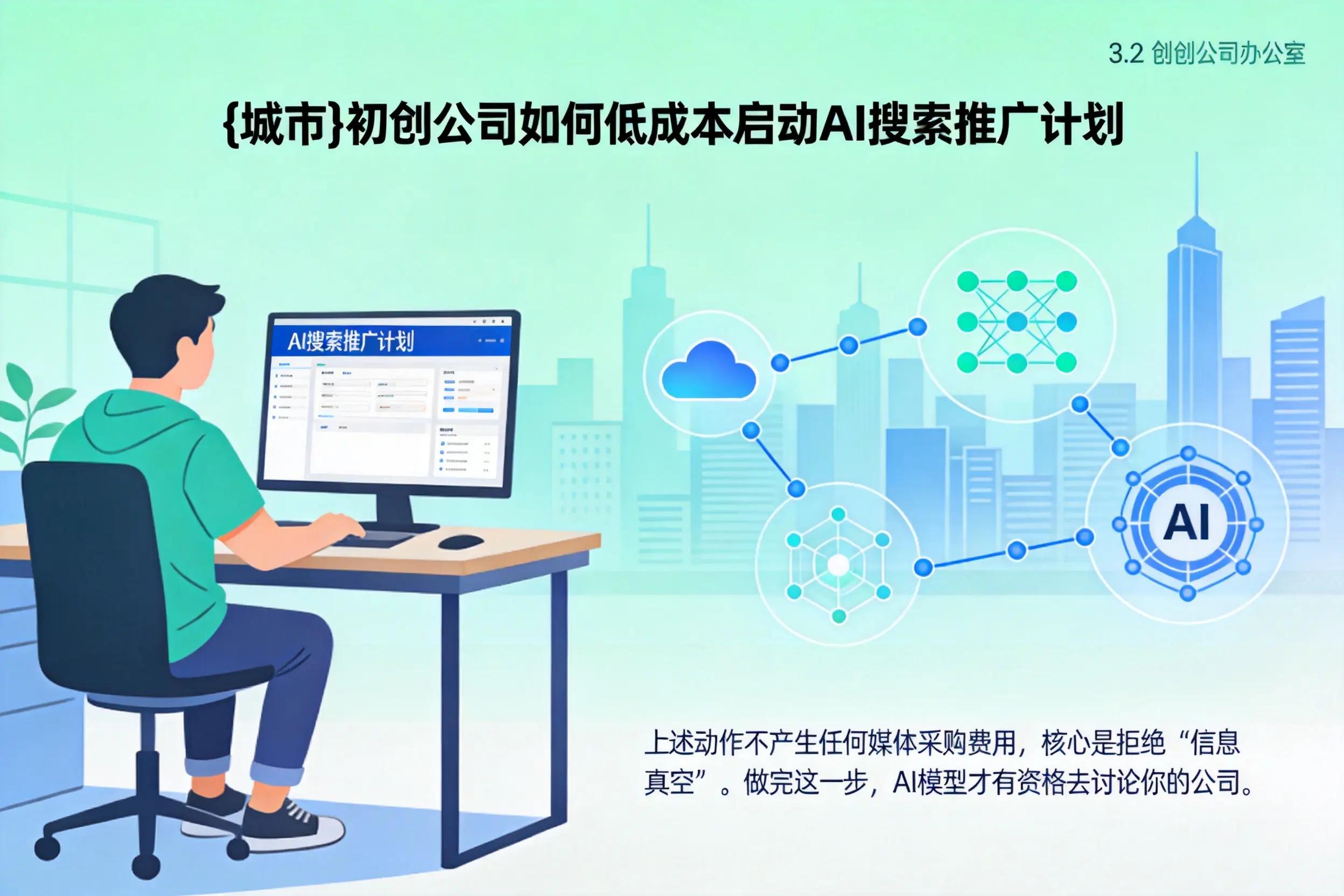 甘南初创公司如何低成本启动AI搜索推广计划