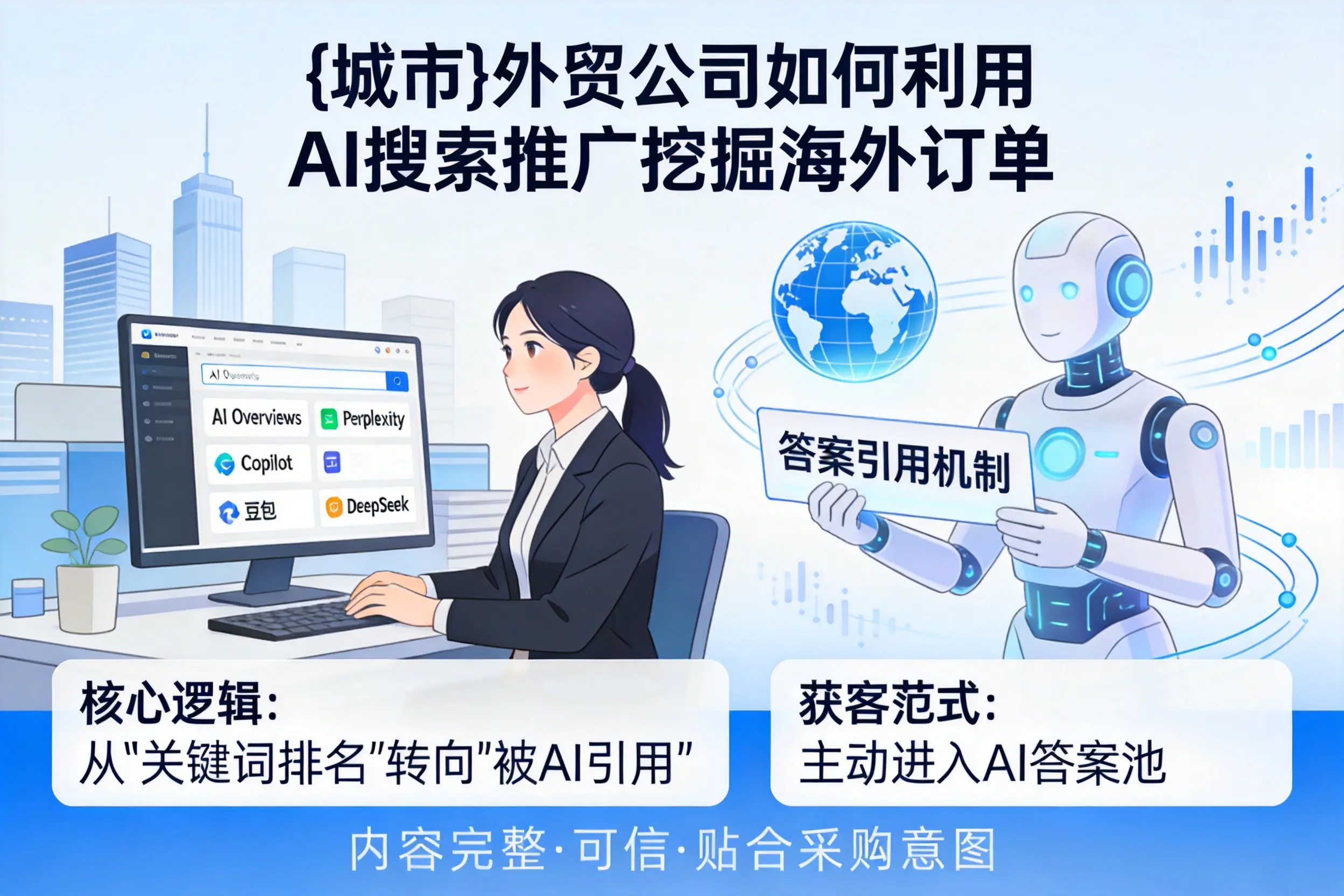 甘南外贸公司如何利用AI搜索推广挖掘海外订单