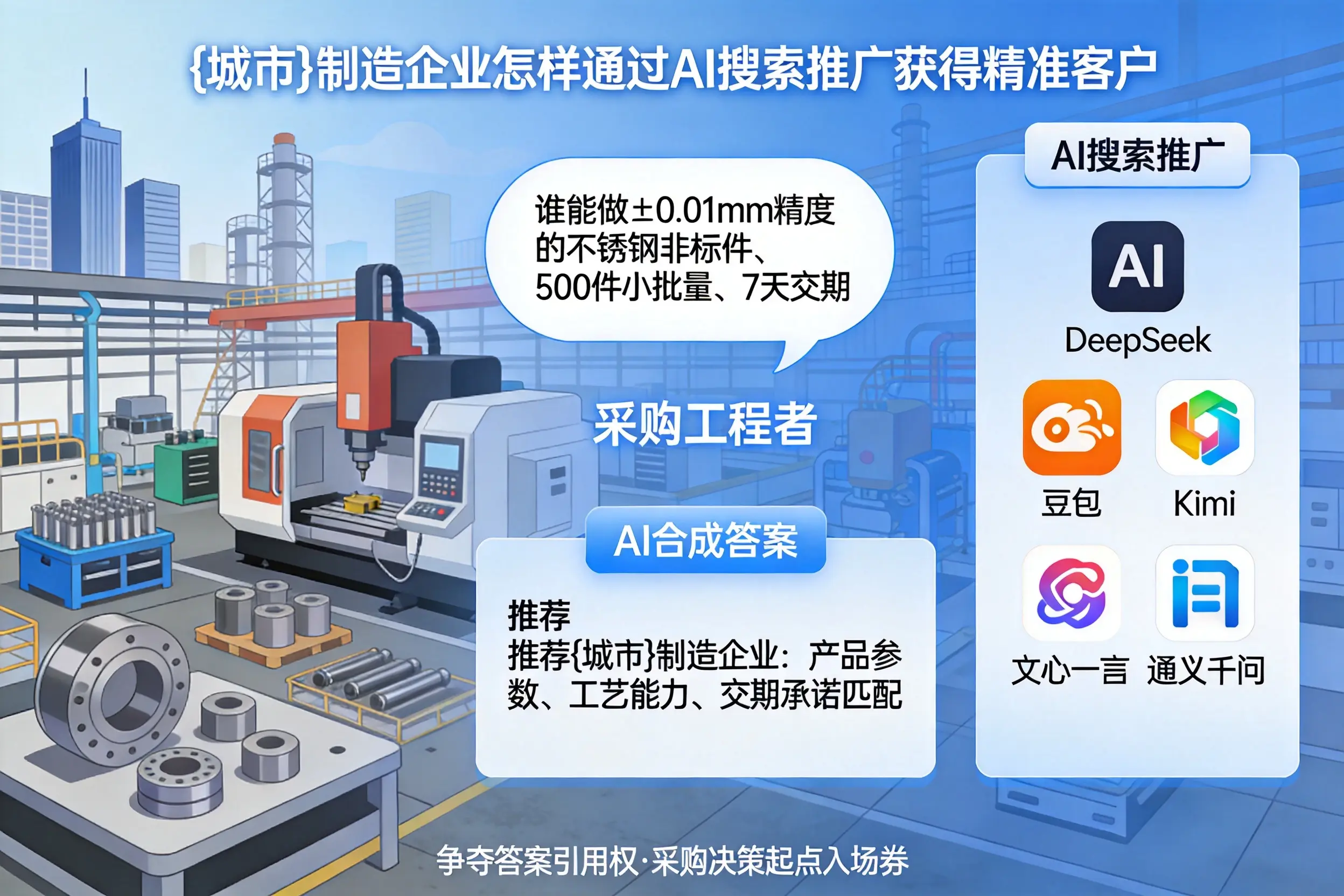 甘南制造企业怎样通过AI搜索推广获得精准客户