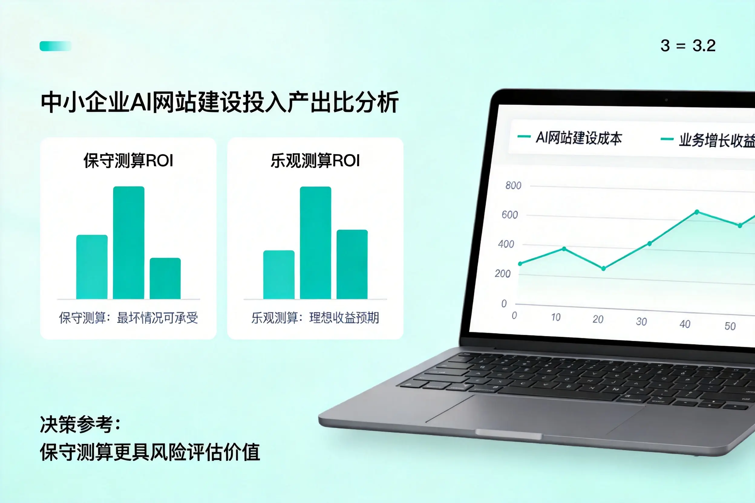 甘南中小企业AI网站建设投入产出比怎么算？先看这份分析